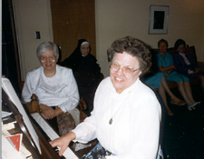 Sr. Jean Marie (Cleveland Carmel) and Sr. Mary Anne